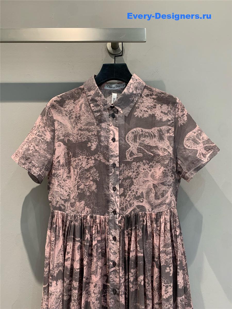 D10r D10riviera mid-length shirt dress