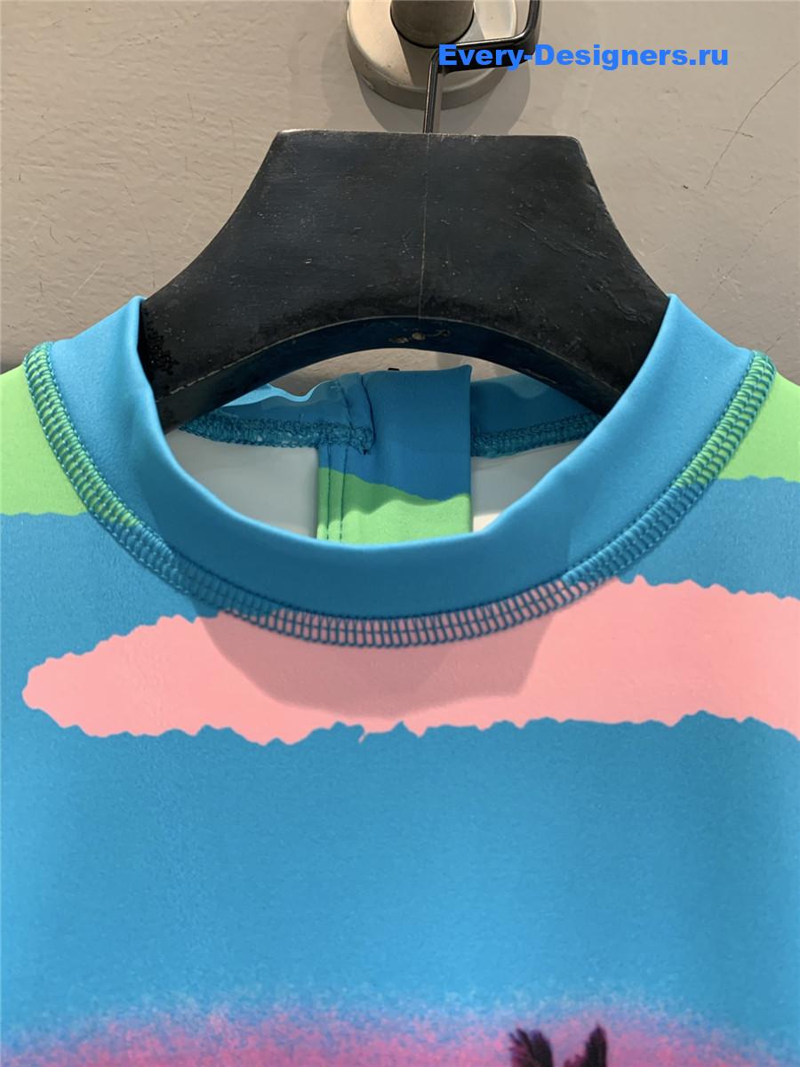 l0vis Vvtt0n palm tree one-piece swimsuit