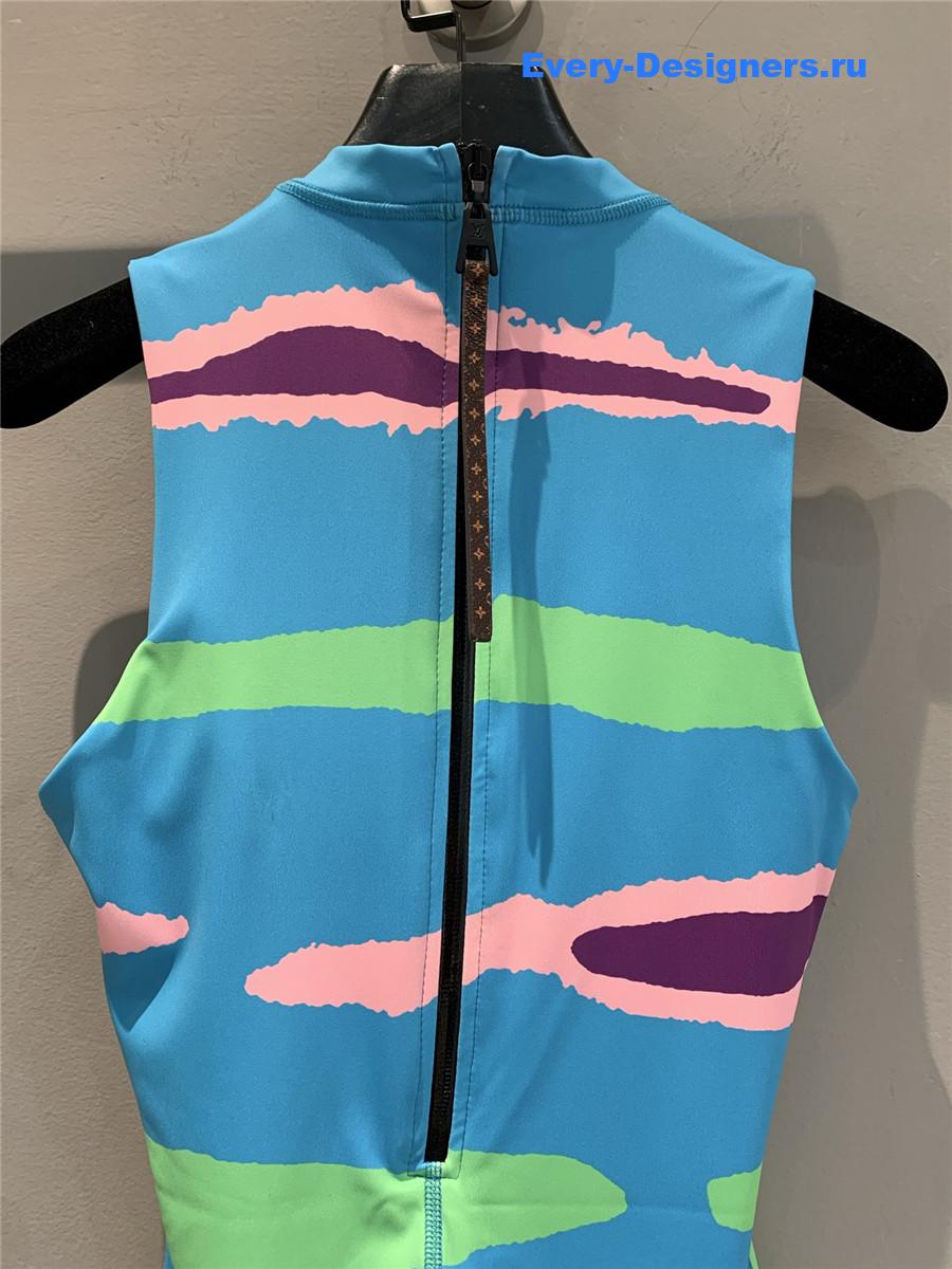 l0vis Vvtt0n palm tree one-piece swimsuit