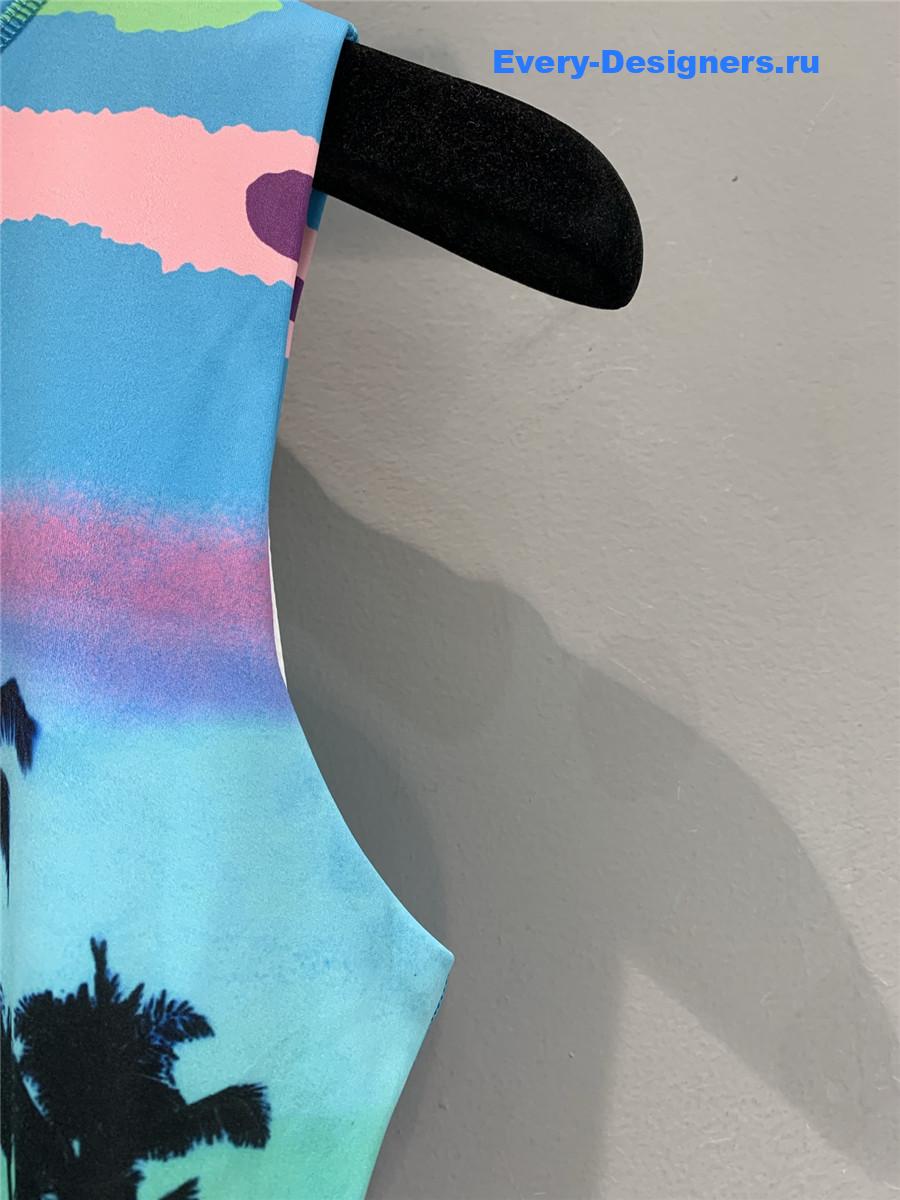 l0vis Vvtt0n palm tree one-piece swimsuit