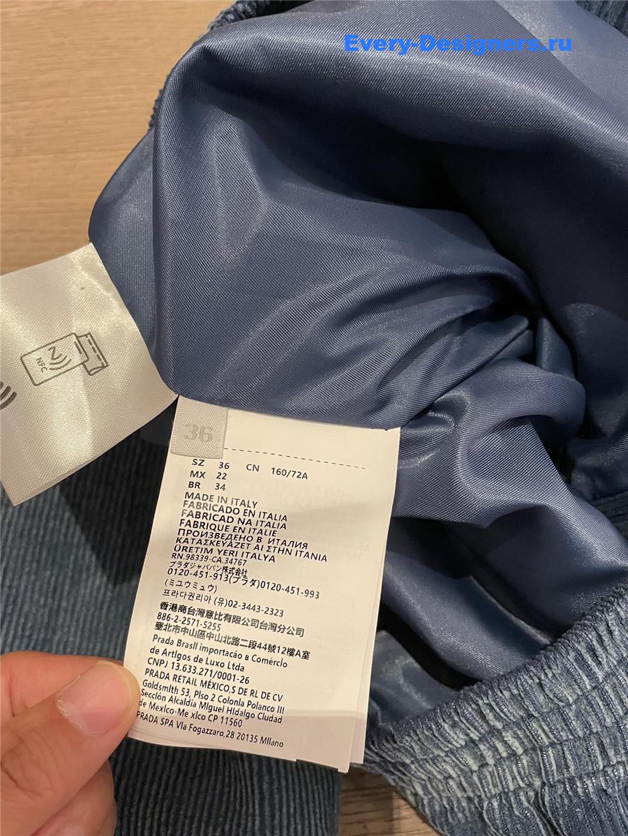 Miu Miu Washed Velvet Blouson Jacket