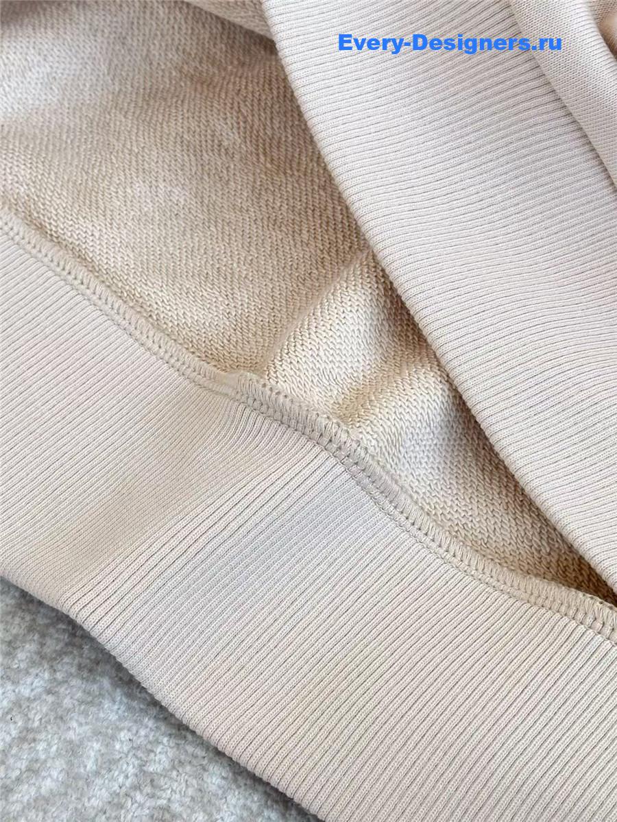 Ce1i*e lettering printed hooded sweatshirt