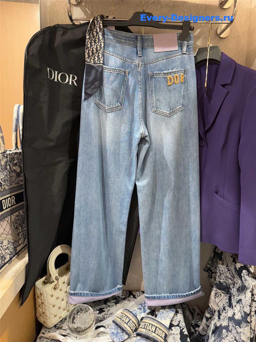 D10r relaxed high-waist jeans
