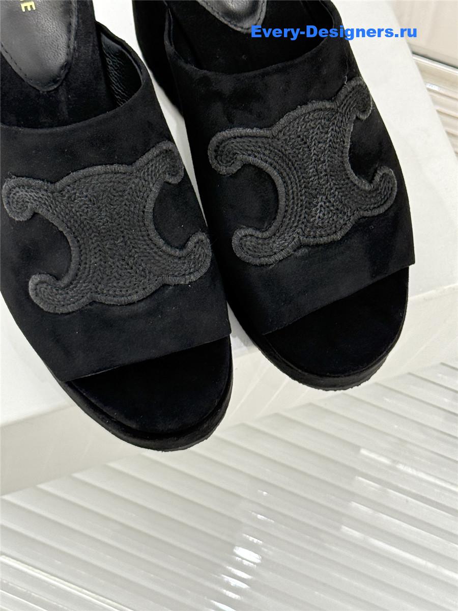 Ce1i*e elena platform slippers