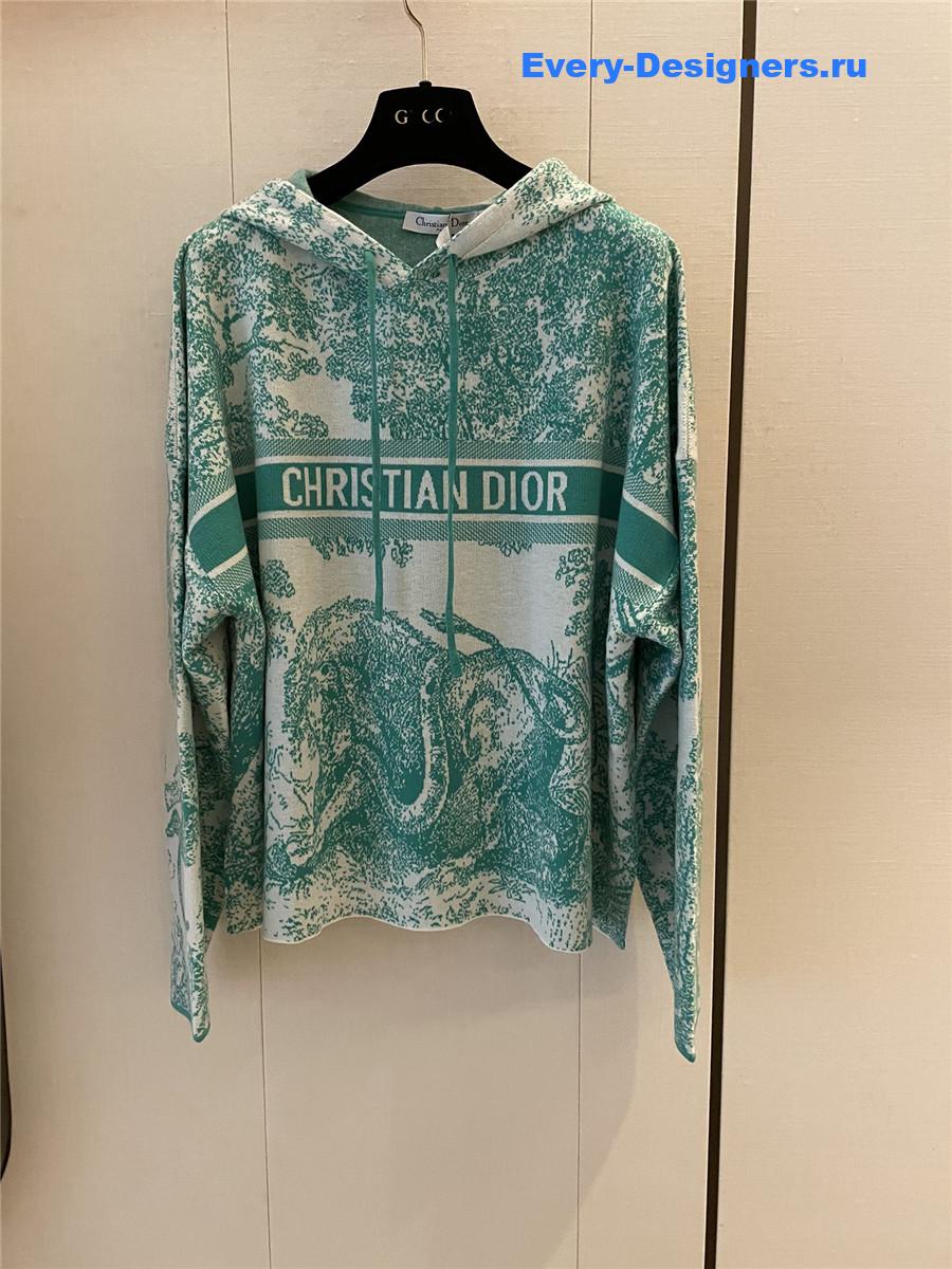 D10r cashmere wool blend knit suit green