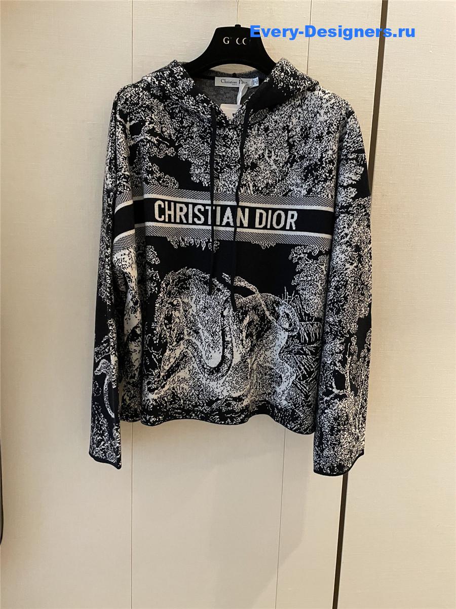 D10r cashmere wool blend knit suit black