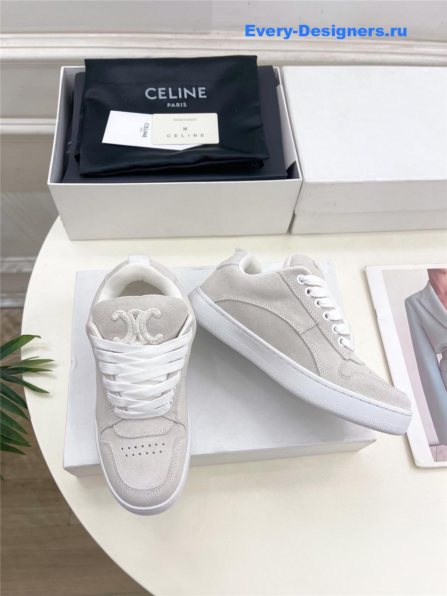 Ce1i*e huntington low lace-up sneaker in gray