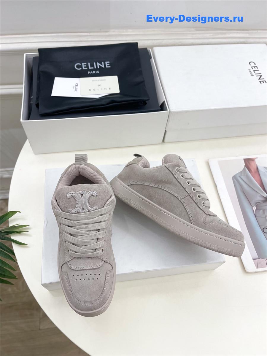 Ce1i*e huntington low lace-up sneaker in dark gray