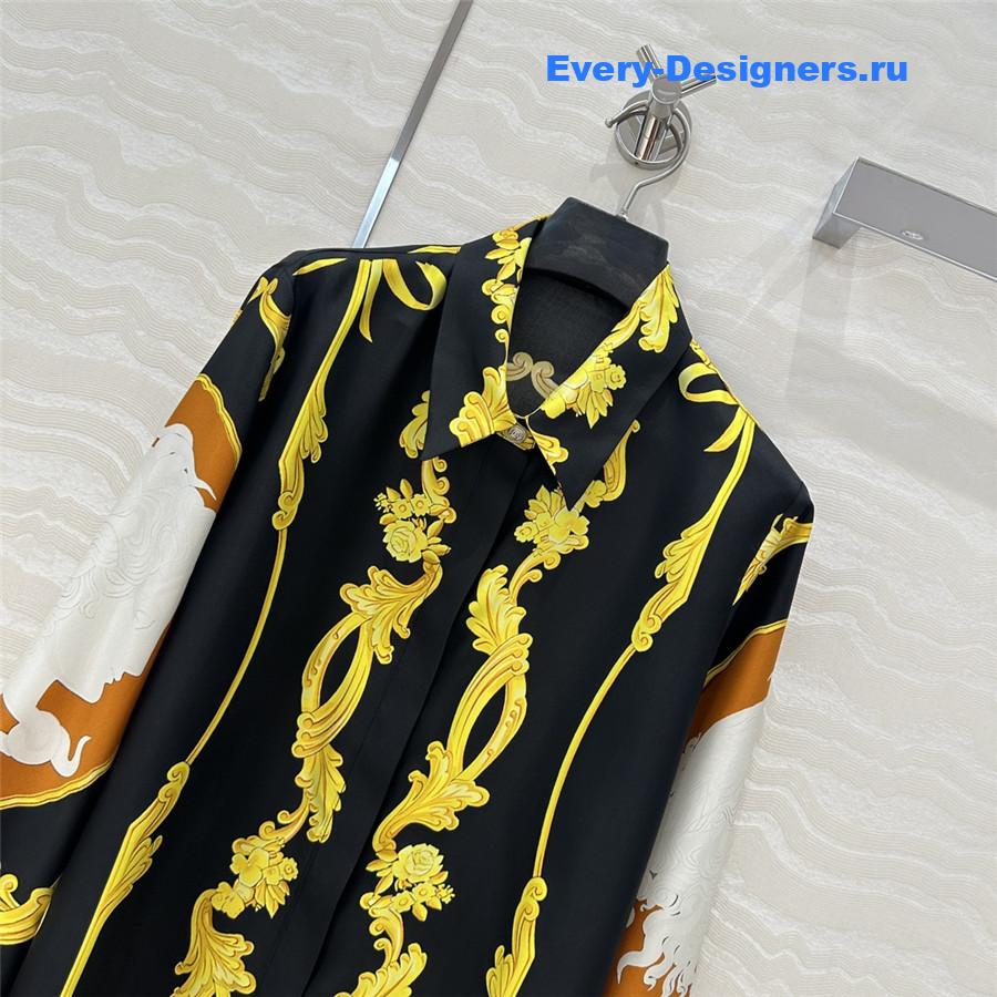 Versace Cameo Silk Shirt