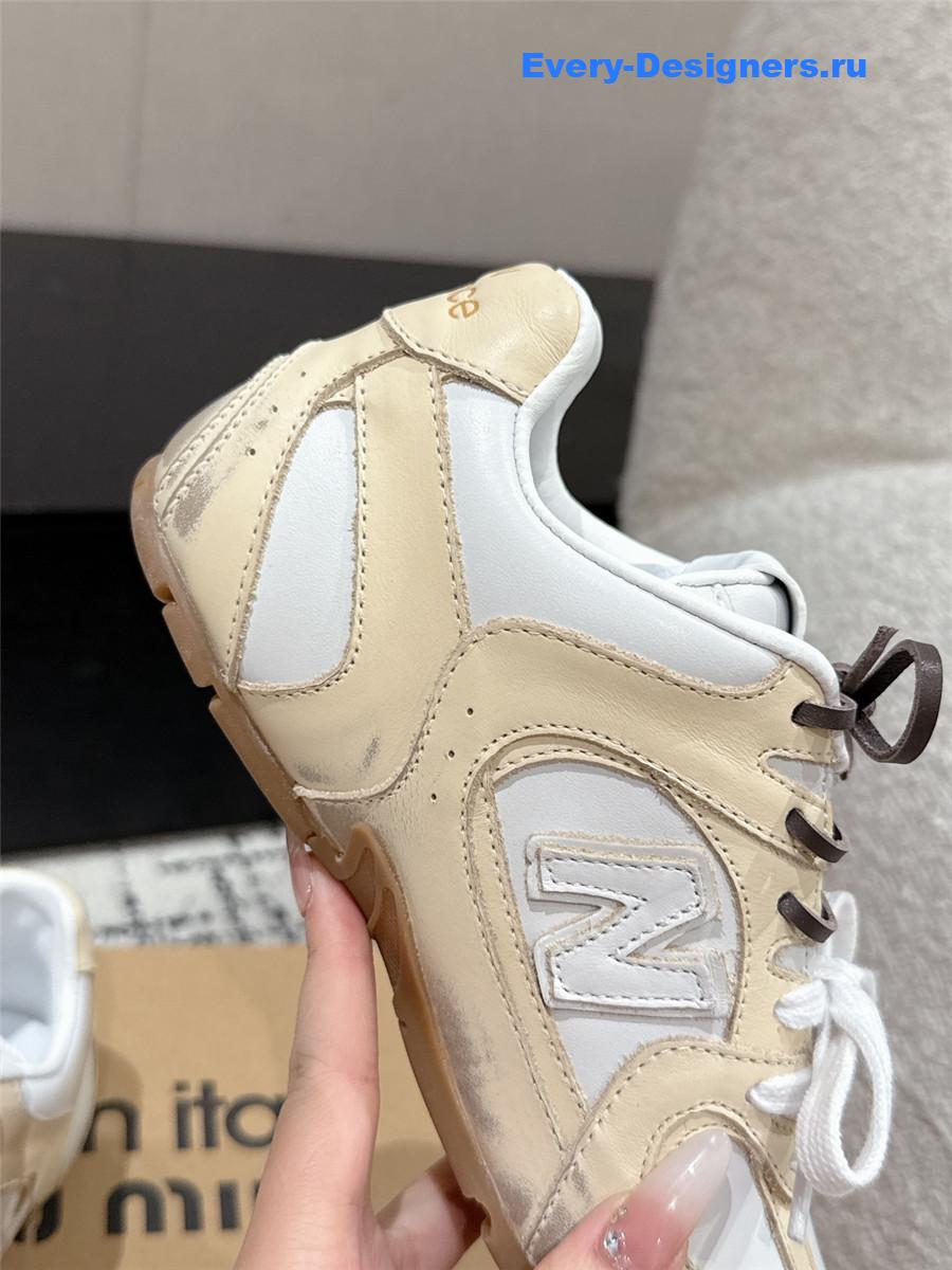 Miu Miu x New Balance 530 SL Leather Sneaker