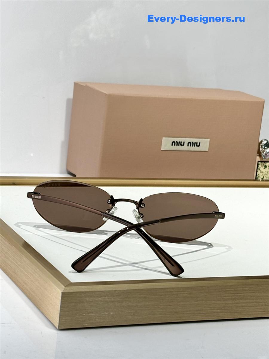 Miu Miu SMU A59 Rimless Sunglasses