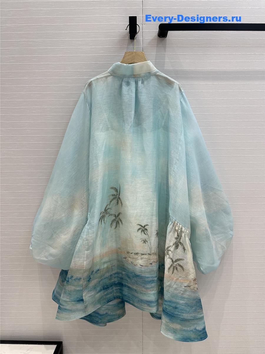 Zimm Illuminate Billow Mini Dress