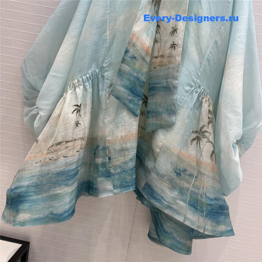 Zimm Illuminate Billow Mini Dress