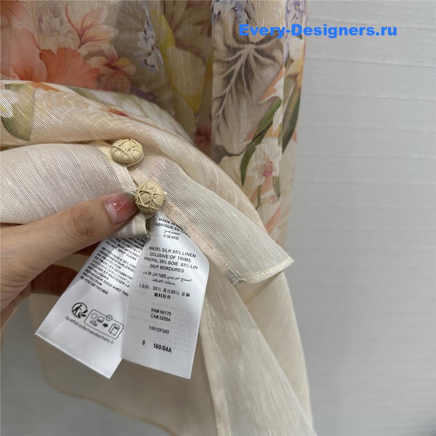 Zimm Floral Drawn Blouse