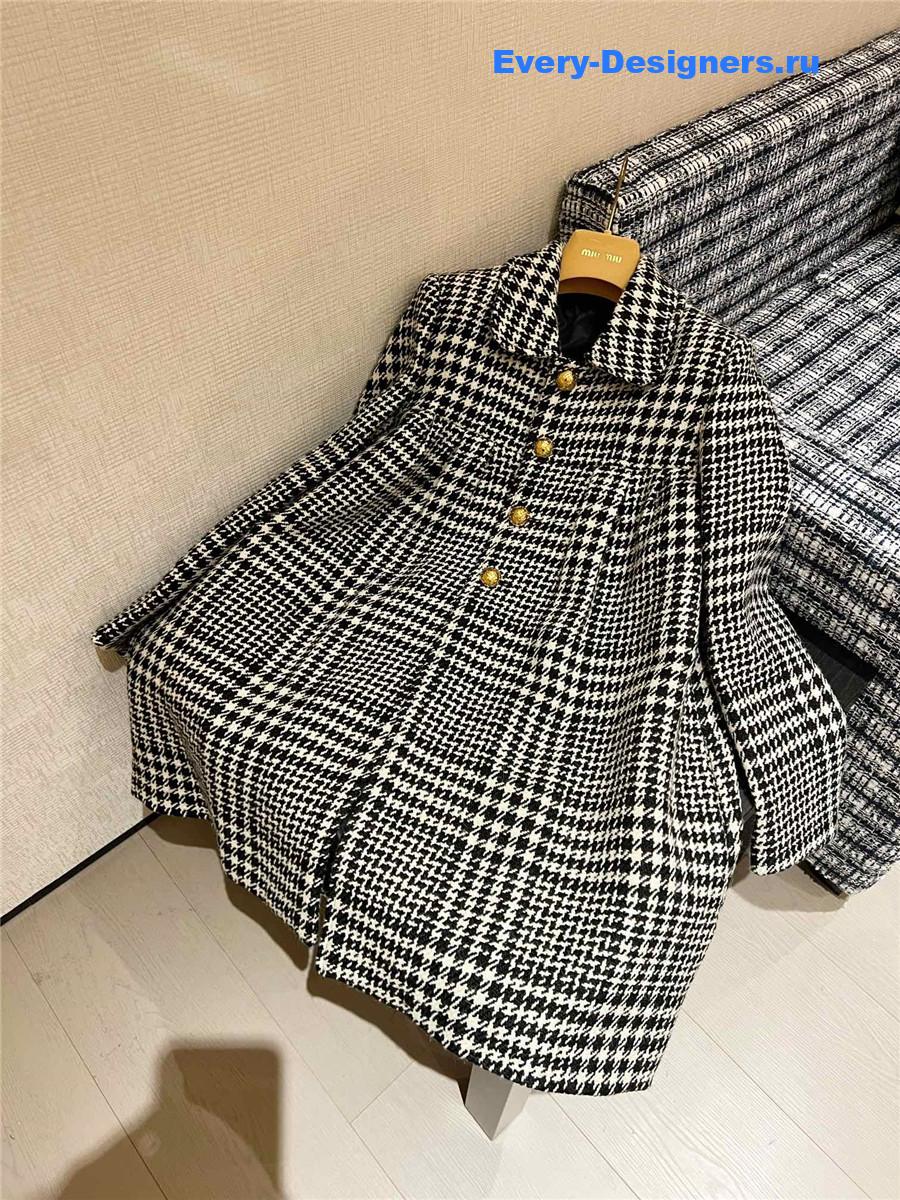 Ce1i*e sixtine wool tweed coat