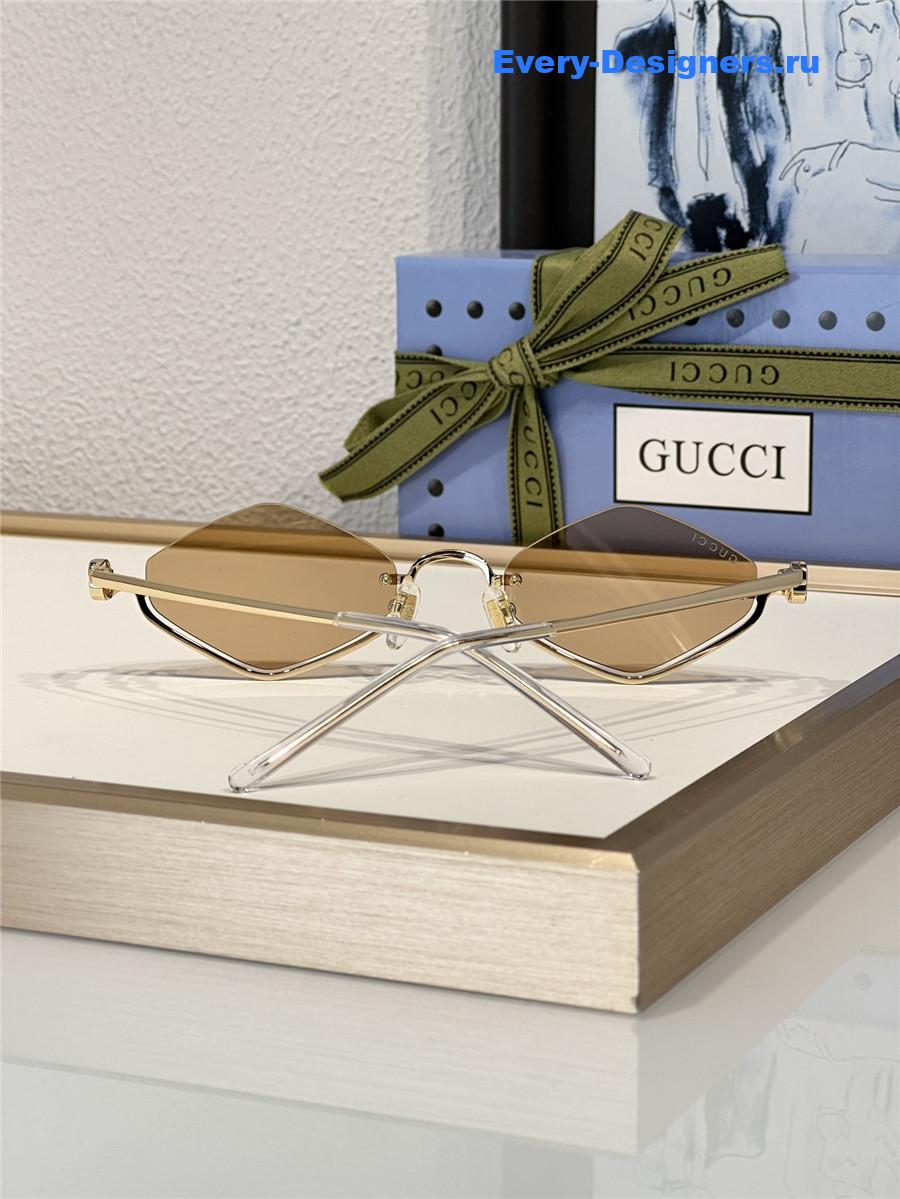 Gvc*1 brown gg upside down sunglasses