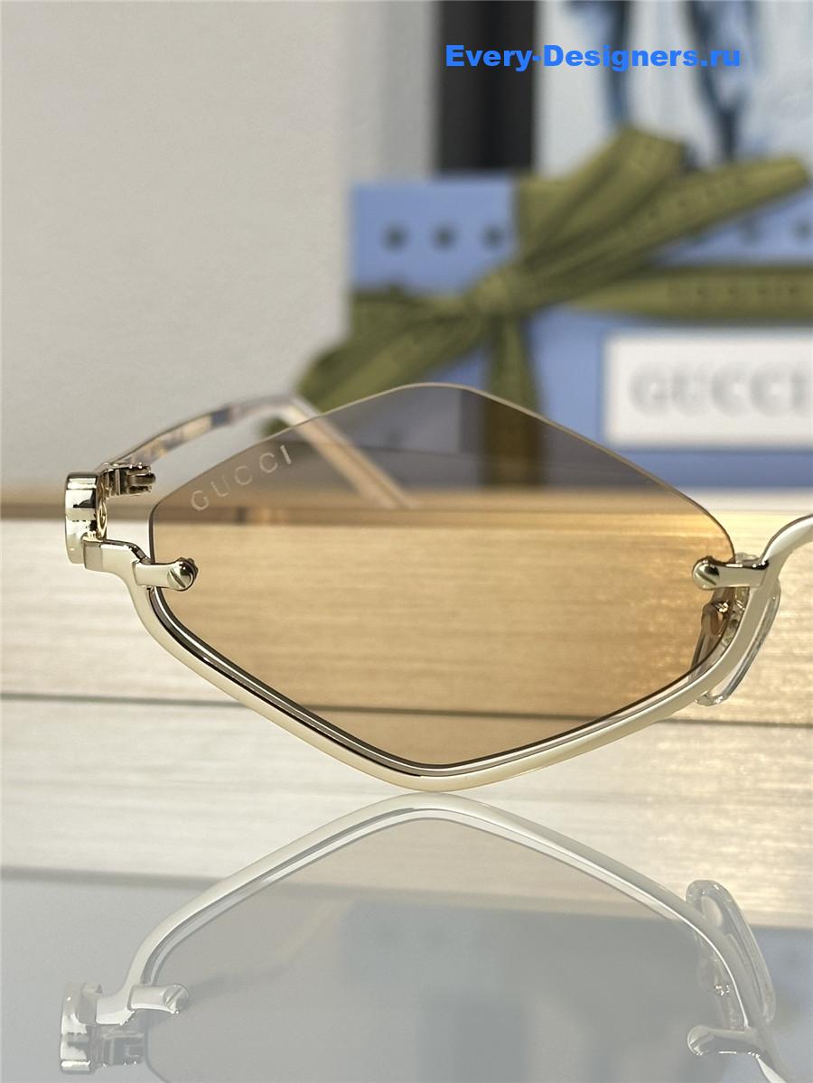 Gvc*1 brown gg upside down sunglasses