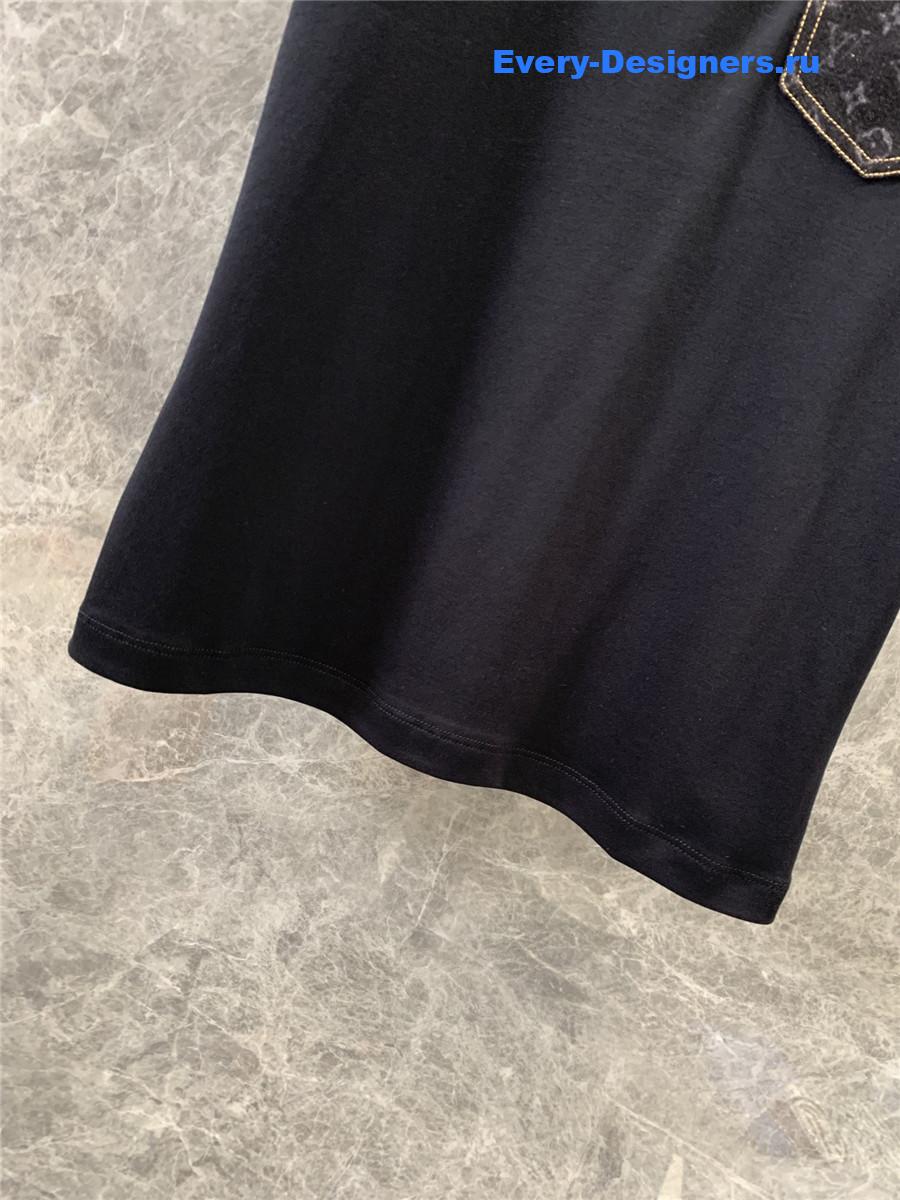 l0vis Vvtt0n monogram pocket t-shirt