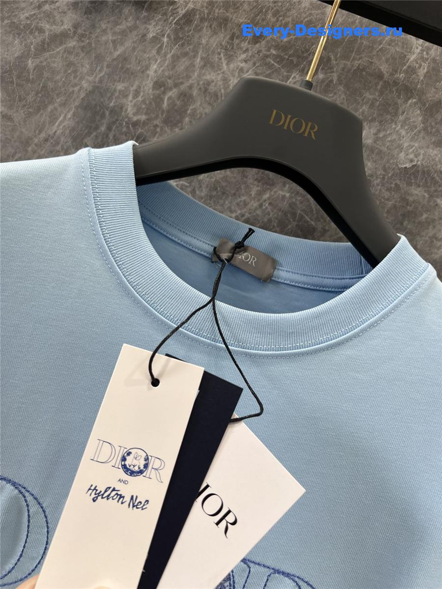 D10r hylton nel blue t-shirt