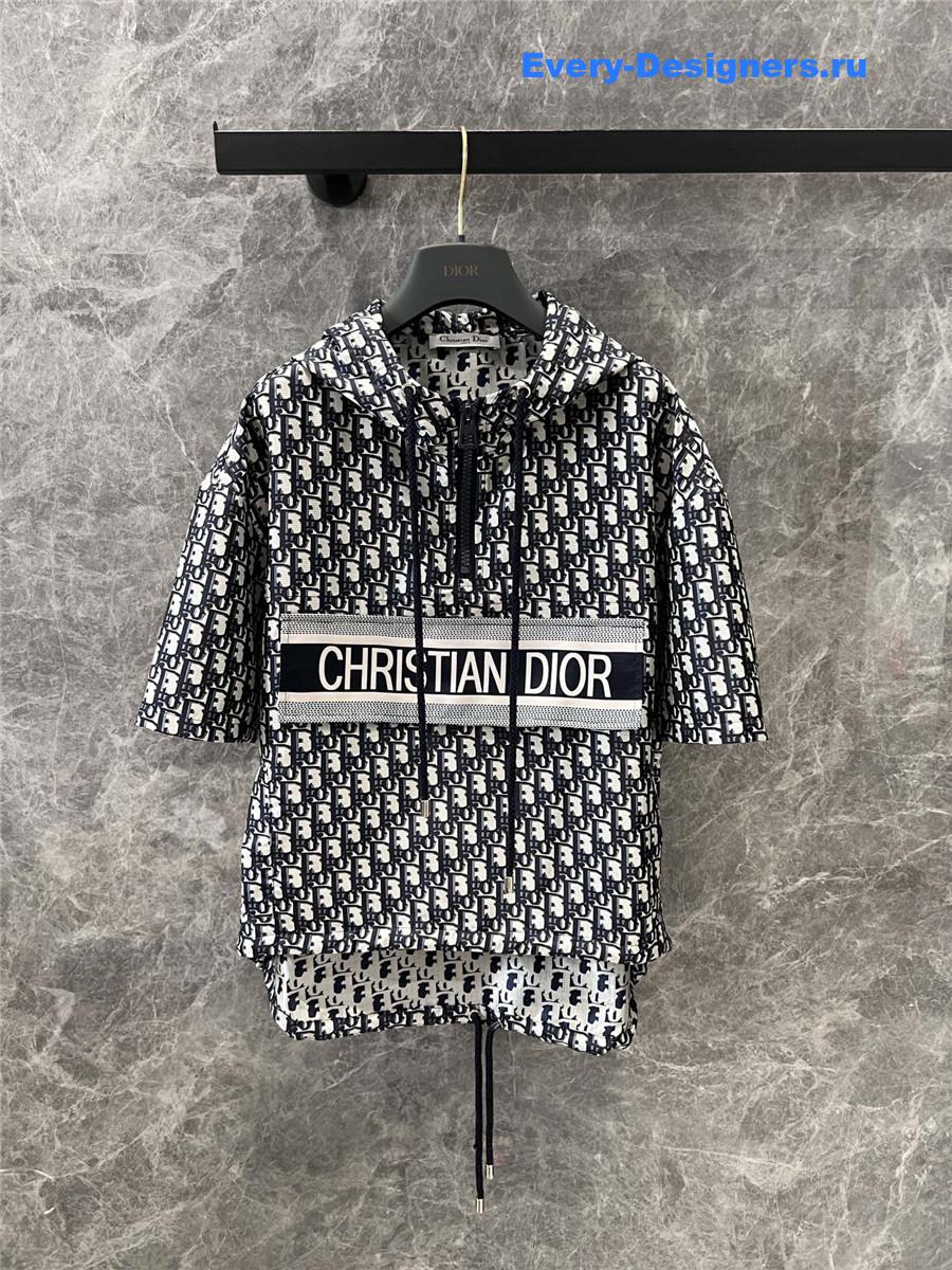 D10r classic letter hoodie shorts set