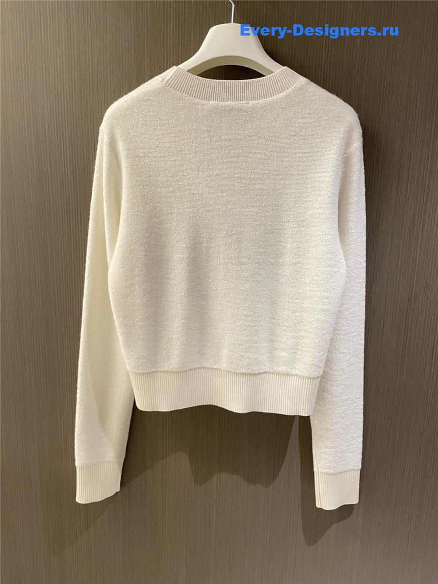 L0ew* anagram wool sweater white