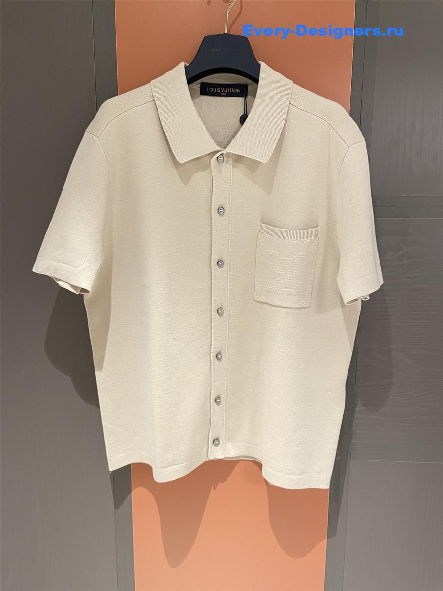 l0vis Vvtt0n lv embossed short sleeves