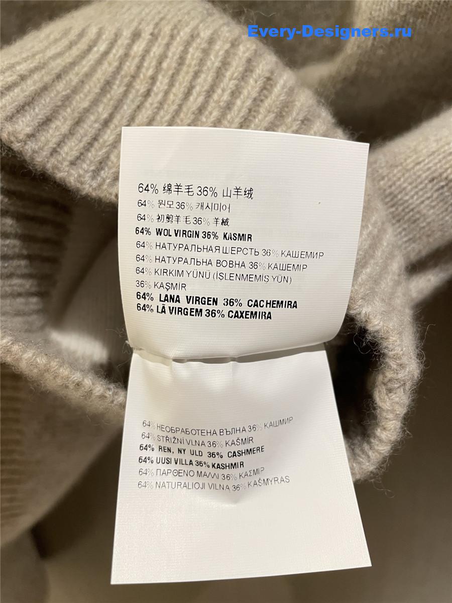 Miu Miu Lapel Zip-Up Cardigan Coat