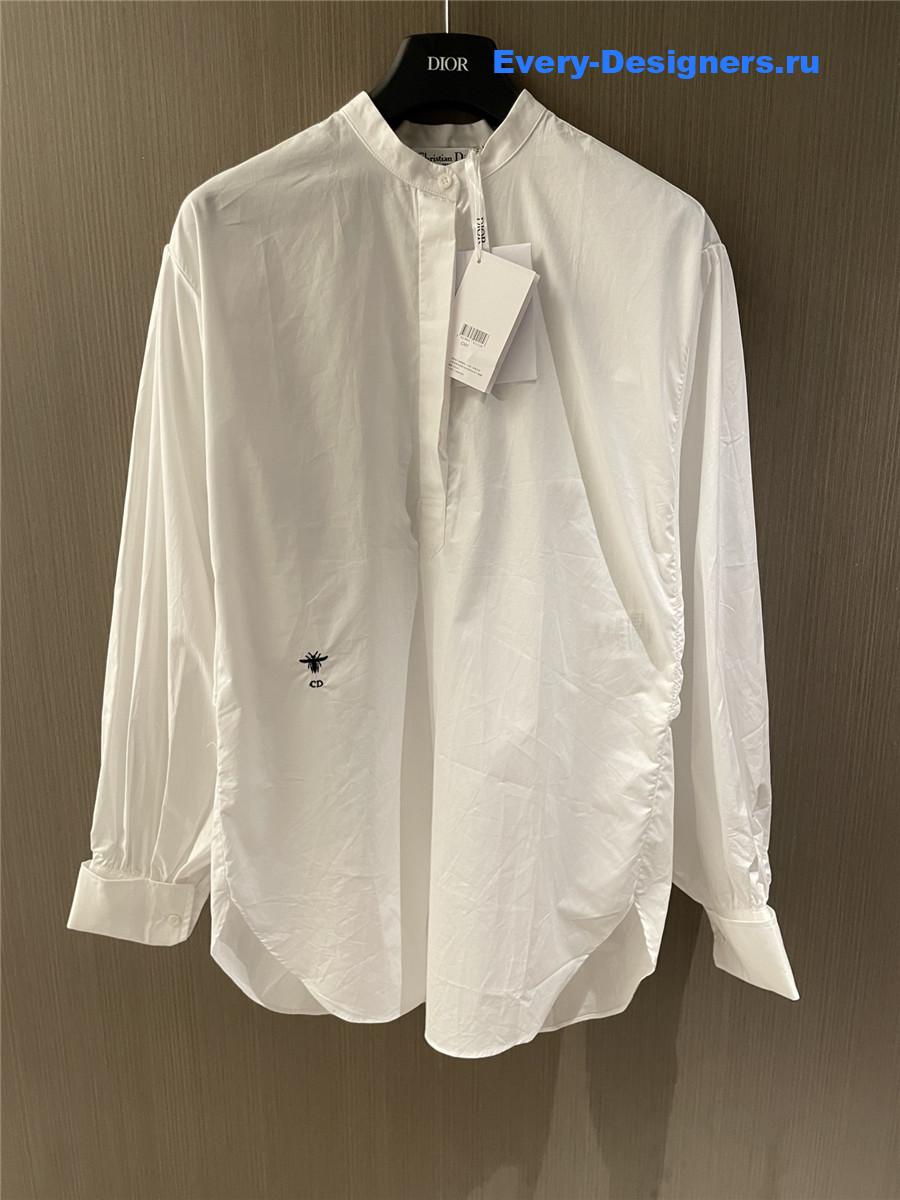 D10r white cotton blouse