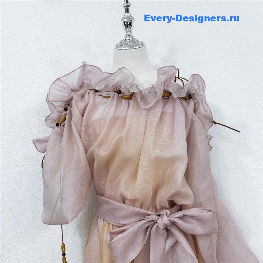 Zimm Dawning Ruffle Maxi Dress