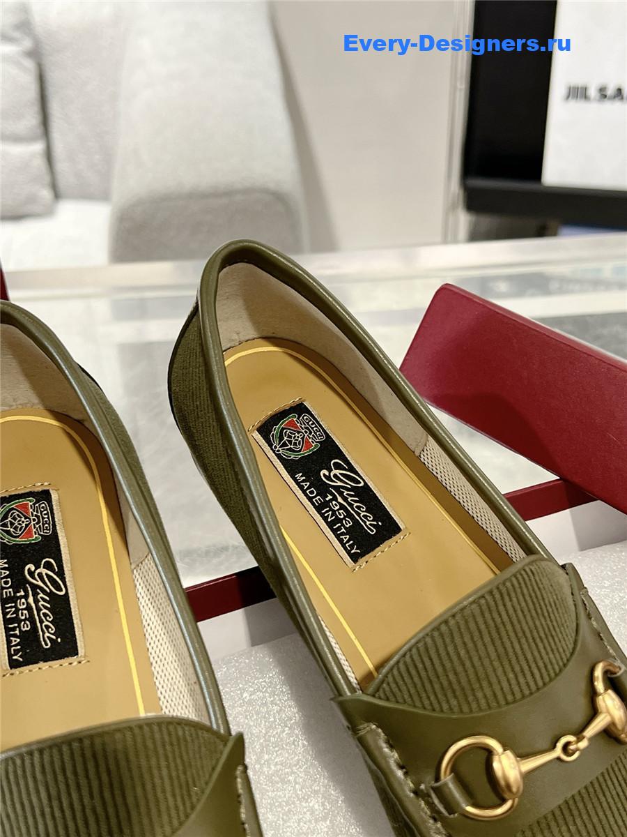 Gvc*1 1953 horsebit leather loafers