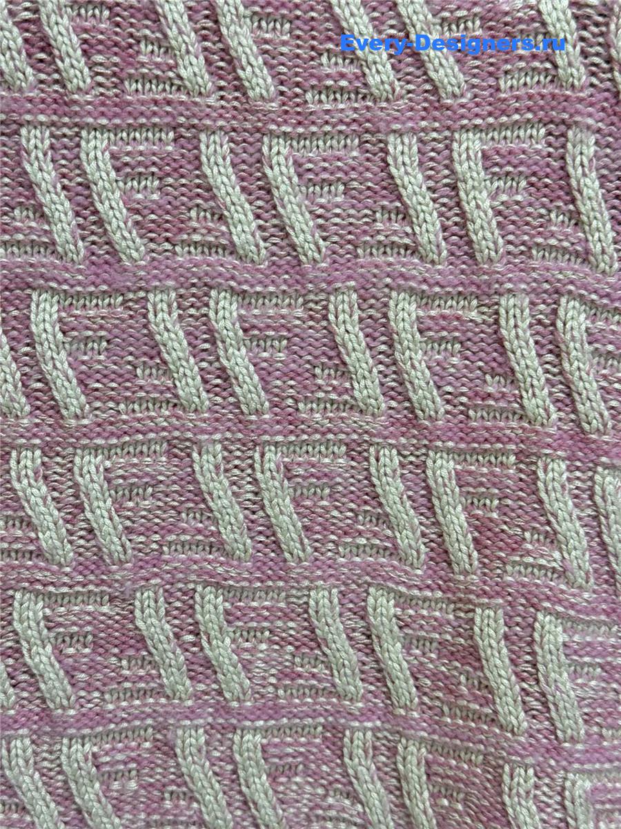 F**di short-sleeved polo shirt in pink