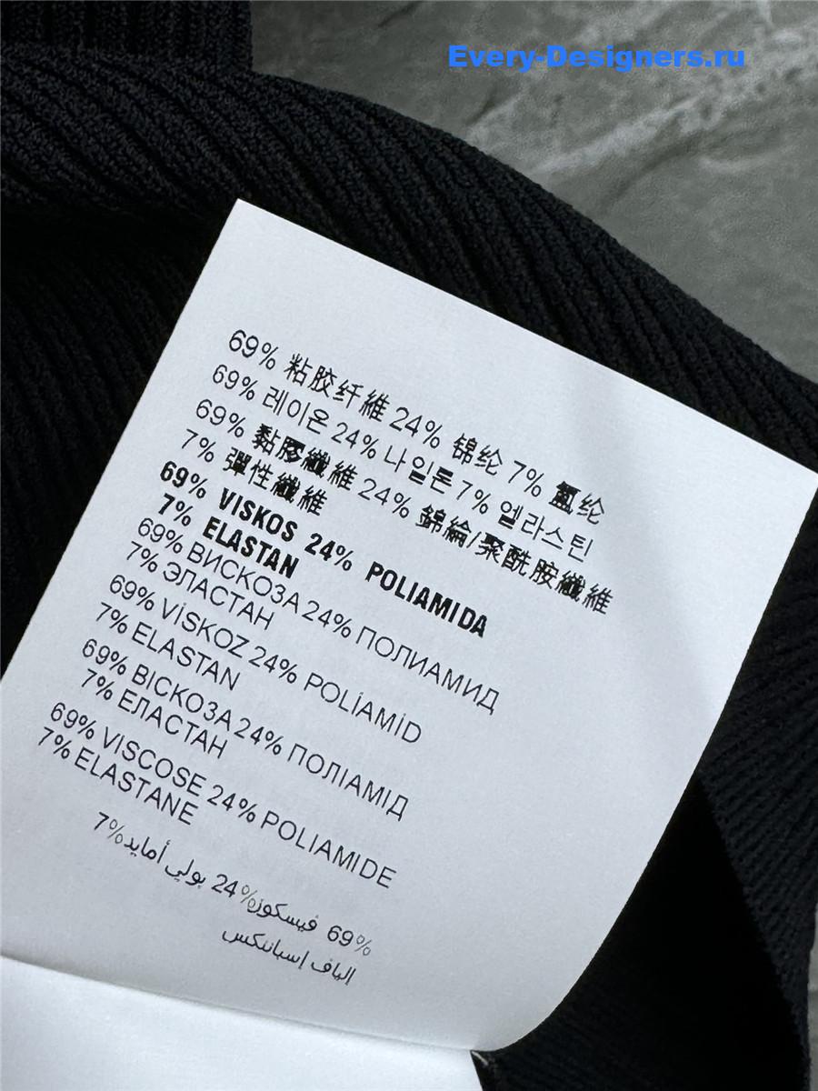 Miu Miu Turtleneck Knitted Short Sleeves