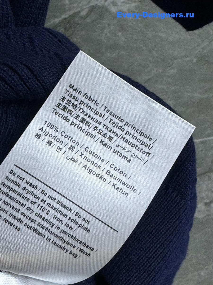 Va1e*ntin0 garavani blue cotton polo shirt