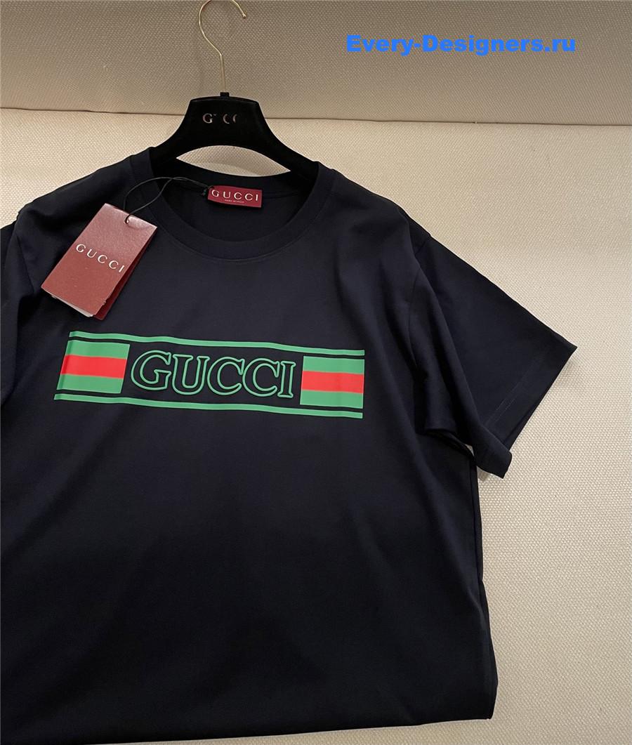 Gvc*1 black cotton t-shirt