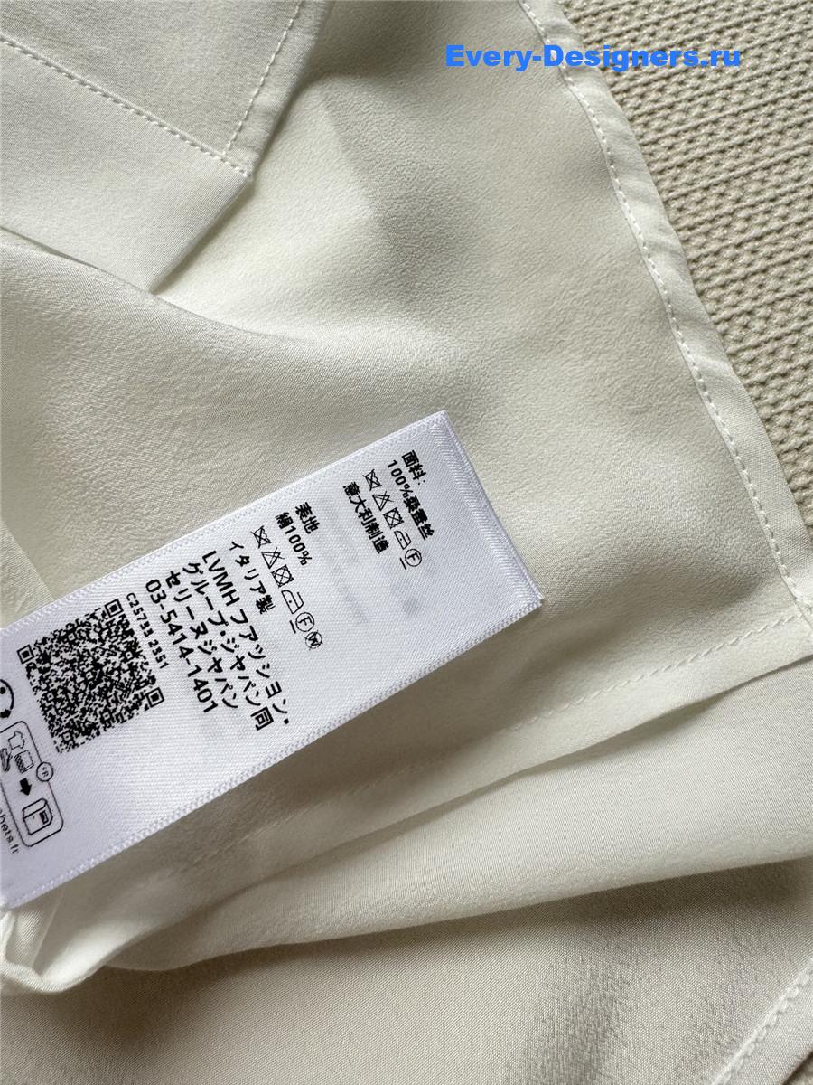 Ce1i*e embroidered logo white shirt