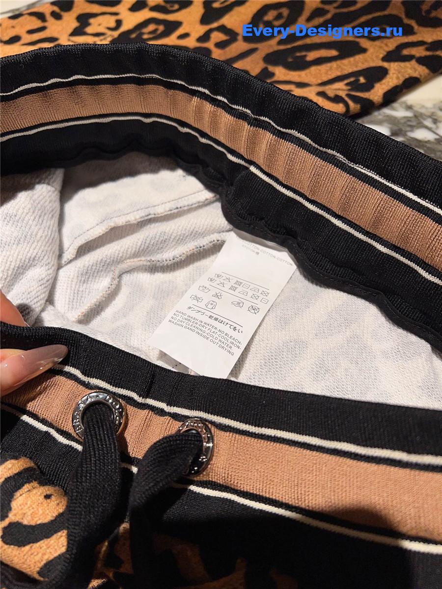 Dolce & Gabbana Leopard-Print Track Pants