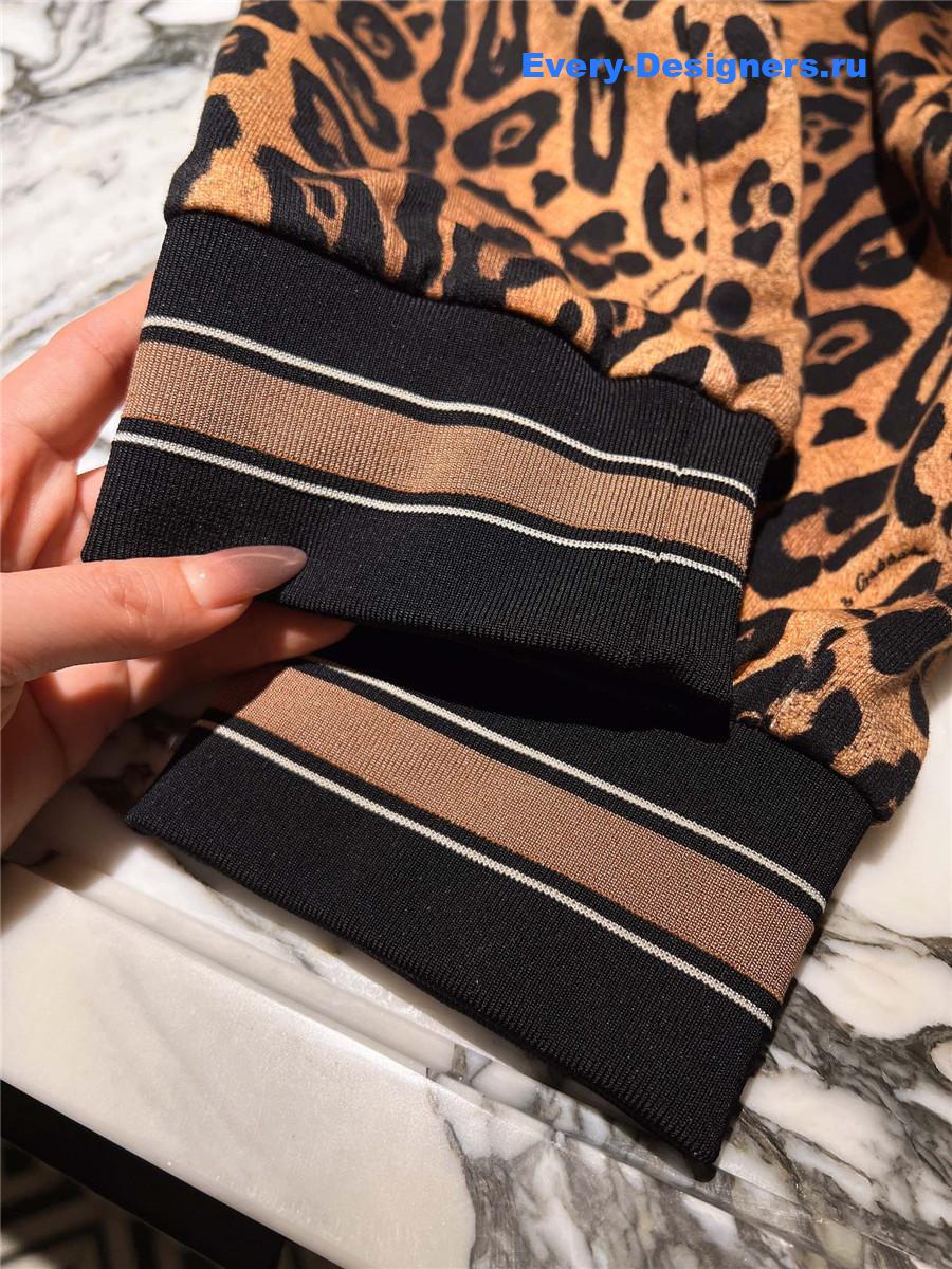 Dolce & Gabbana Leopard-Print Track Pants