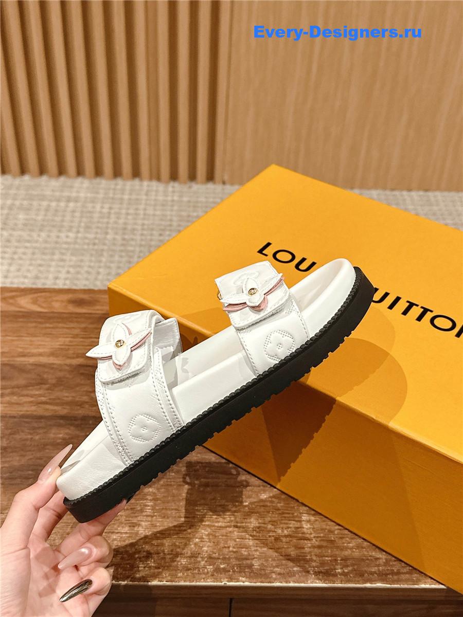 l0vis Vvtt0n lv sunset flat comfort mule