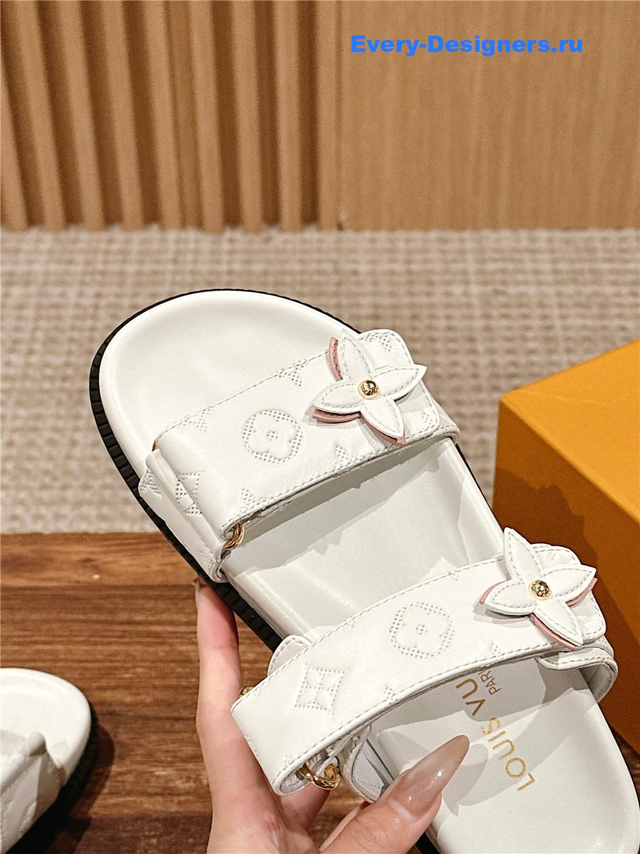 l0vis Vvtt0n lv sunset flat comfort mule