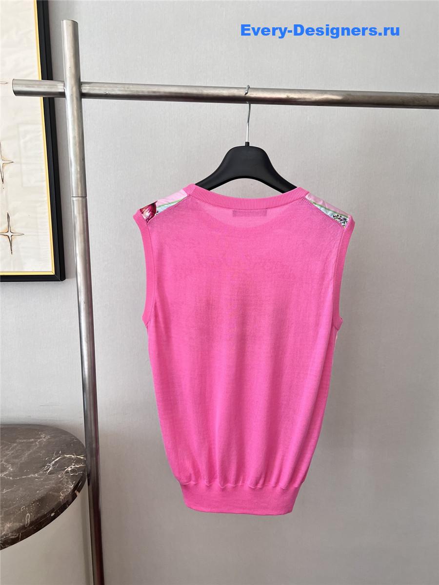 Dolce & Gabbana Rice Ball Silk Vest