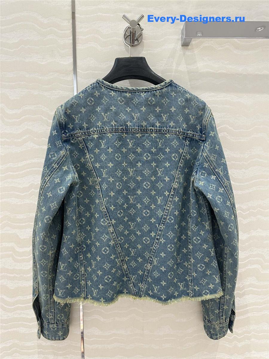 l0vis Vvtt0n embroidered denim jacket