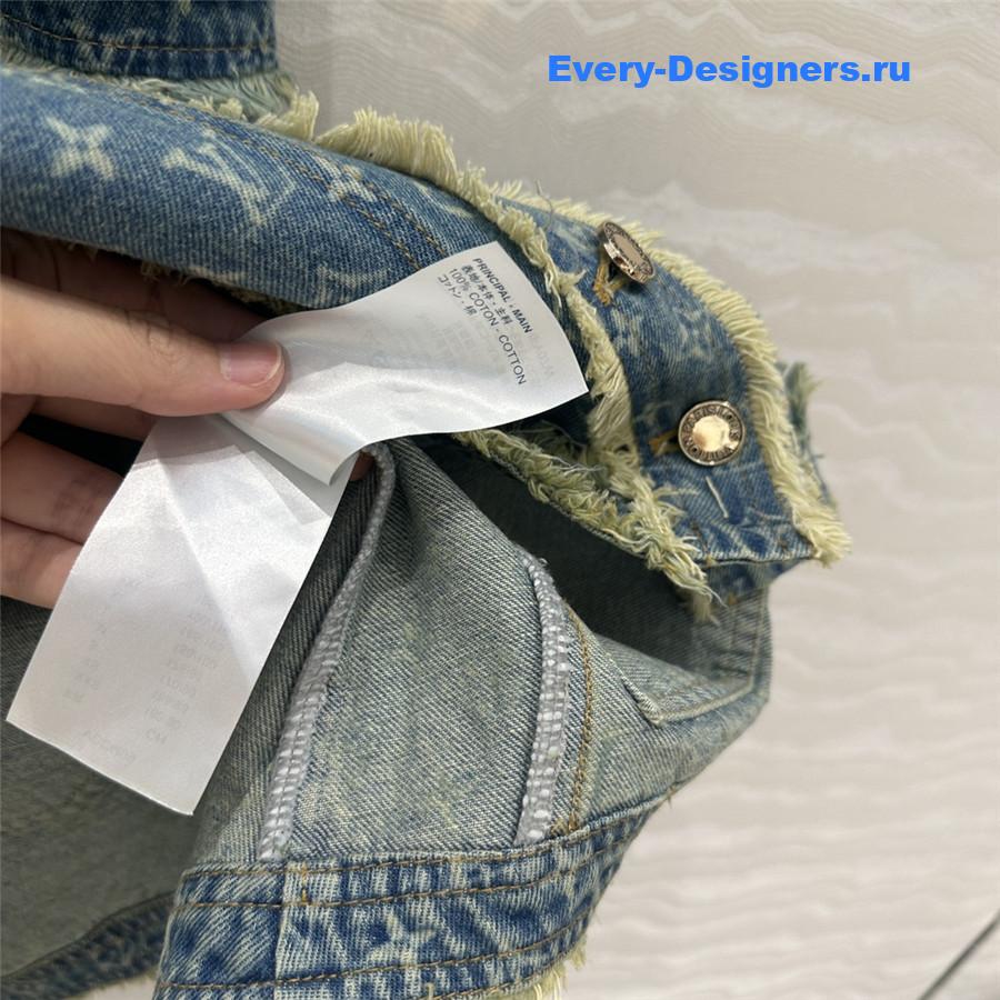 l0vis Vvtt0n embroidered denim dress