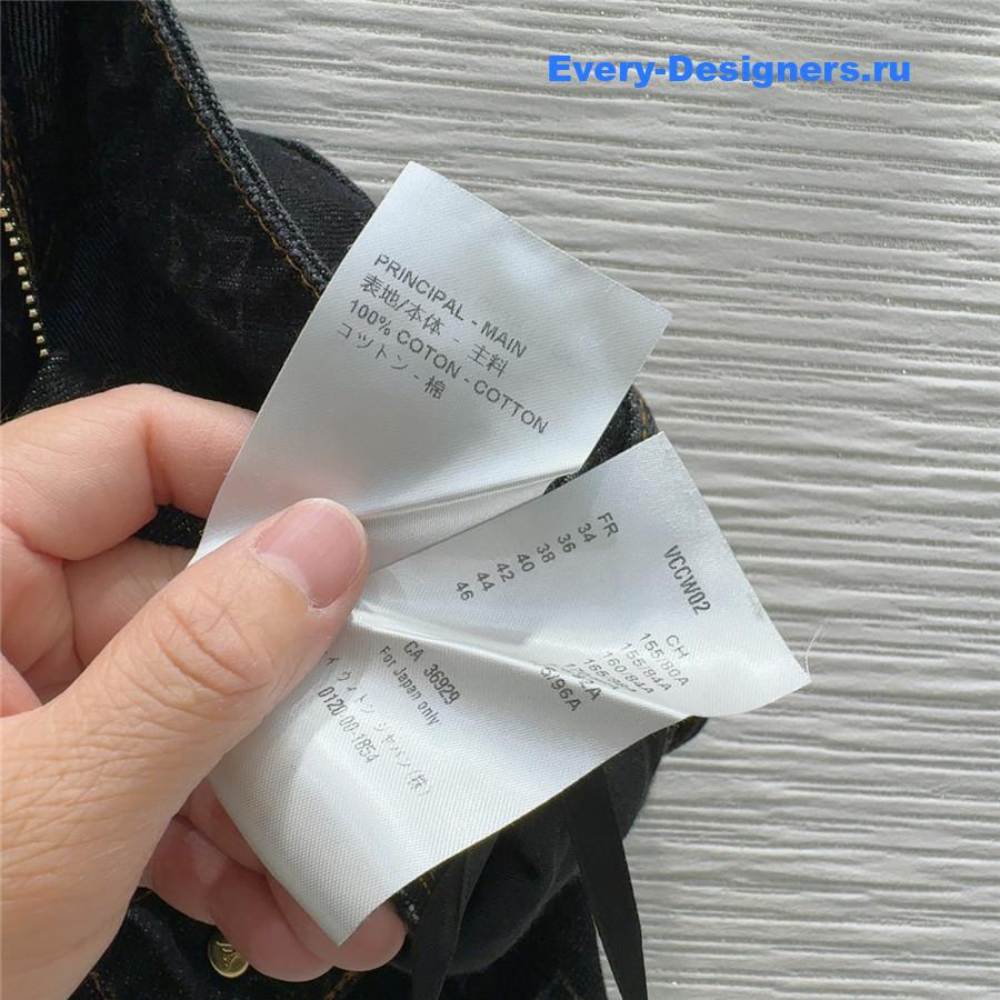 l0vis Vvtt0n monogram black denim shorts