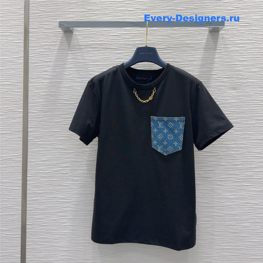 l0vis Vvtt0n monogram pocket tee