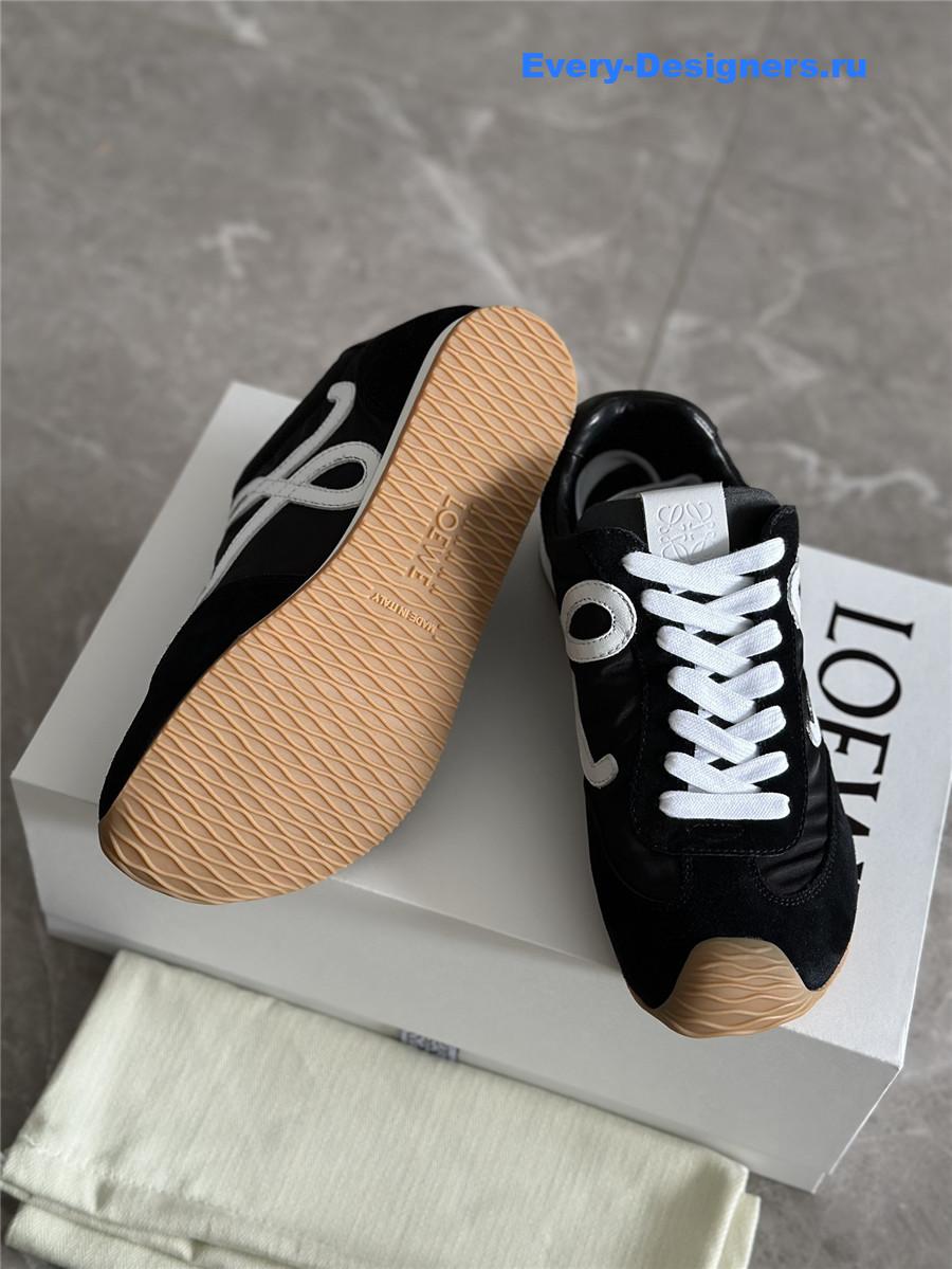 L0ew* ballet runner 2.0 sneakers black