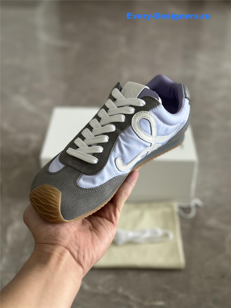 L0ew* blue ballet runner sneakers
