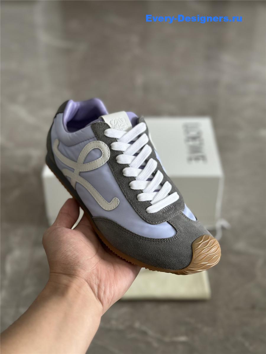 L0ew* blue ballet runner sneakers