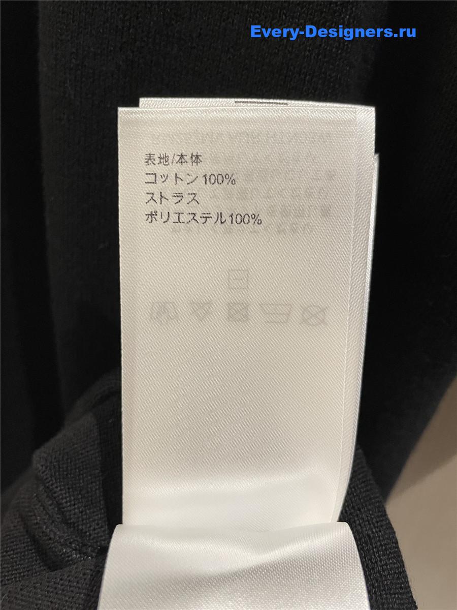 l0vis Vvtt0n black monogram embellished shirt