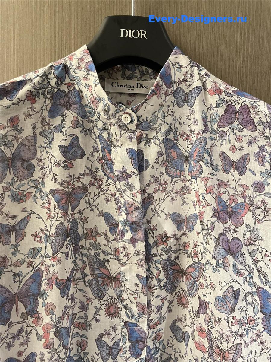 D10r white cotton muslin blouse