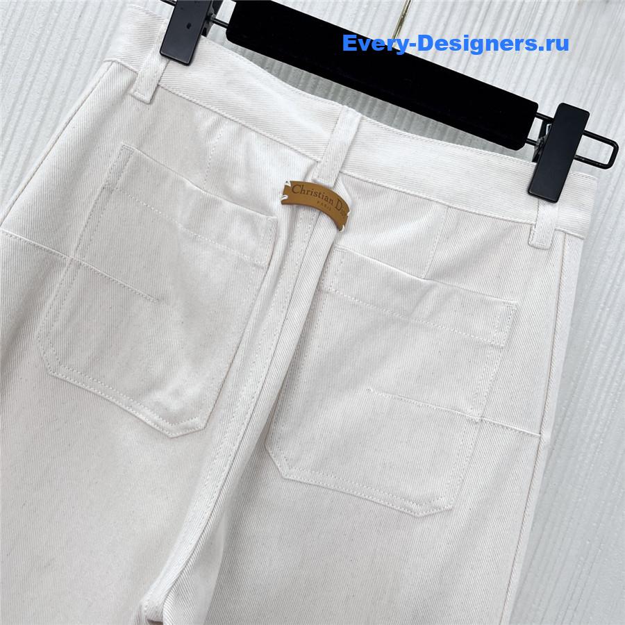 D10r off-white straight jeans
